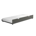 Donco PD-503DG Twin Trundle Bed, Dark Grey PD_503DG
